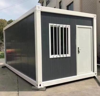 Maison de conteneurs de 20 pieds, maison de conteneurs préfabriquée, maison de camping avec détachable