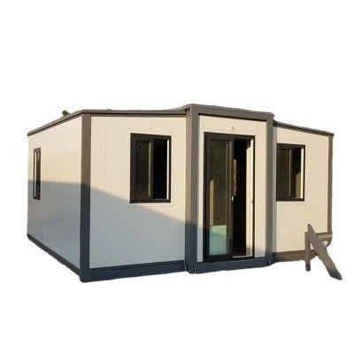 Maison préfabriquée moderne évolutive 3 en 1 chambre en acier maison de conteneurs