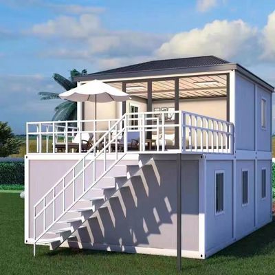 Maison de conteneurs mobile de luxe pour bureaux flexibles