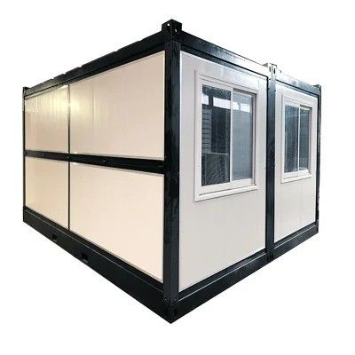 Maison de conteneurs pour gros packs Une solution portable et luxueuse avec un cadre en acier