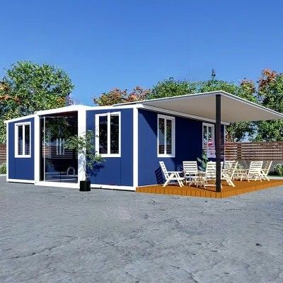 Home Office maison de conteneurs préfabriquée modulaire moderne de luxe