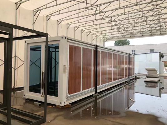 Maison de conteneur mobile pour logement assemblée pour maison préfabriquée portable