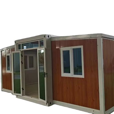 Maison de conteneur de paquet de graisse de couleur personnalisée pour l' expansion de pliage en acier léger
