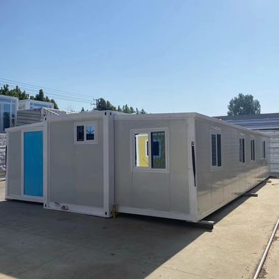 Maison de conteneur de paquet de graisse de couleur personnalisée pour l' expansion de pliage en acier léger