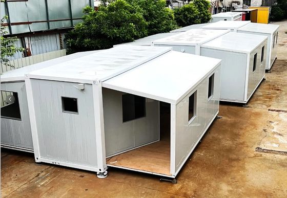 Maison de conteneurs de luxe entièrement extensible avec avantage de protection de l'environnement