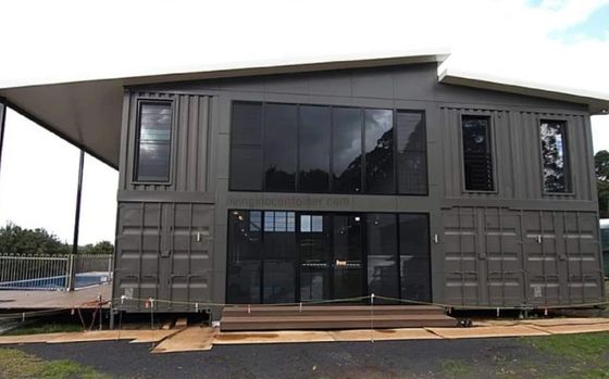 Maison de conteneurs de luxe entièrement extensible avec avantage de protection de l'environnement