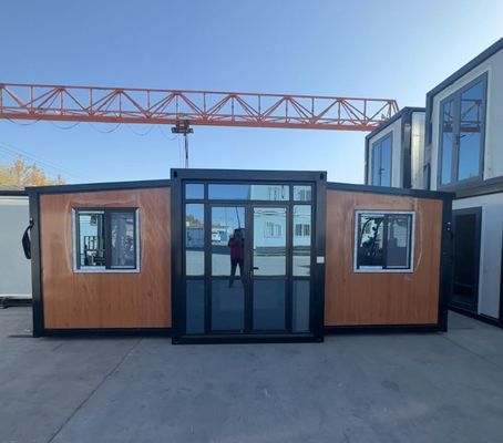 Maison de conteneurs de luxe entièrement extensible avec avantage de protection de l'environnement