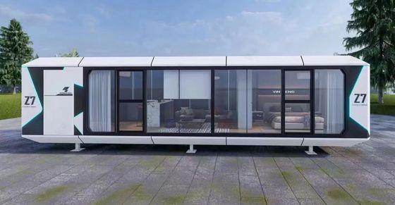 Hôtel Moderne Simplicité Personnalisez une capsule spatiale préfabriquée avec de fortes performances