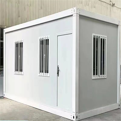 maison de conteneurs de fenêtre en acier en plastique et fourgonnette de conteneurs amovible pour la vie mobile