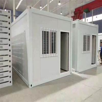 maison de conteneurs de fenêtre en acier en plastique et fourgonnette de conteneurs amovible pour la vie mobile