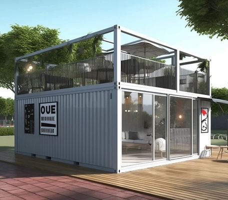 Maison préfabriquée en acier galvanisé en acier léger