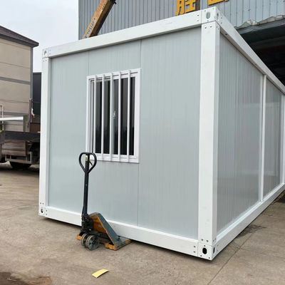 Espace de vie confortable 20ft 40ft cadre en acier maison de conteneurs avec conception amovible