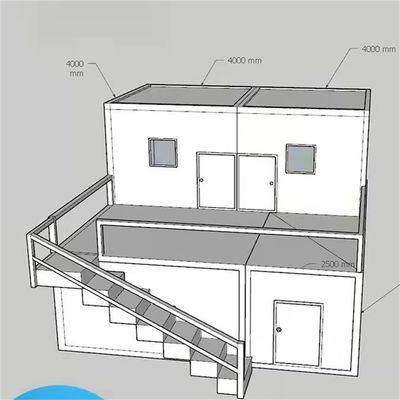 40 pieds préfabriqués mobiles maisons préfabriquées pour hôtel par REACHTOP modulaire