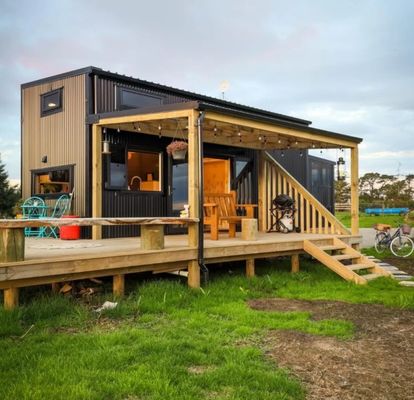 Hôtel maison de conteneurs modulaire portable pour design contemporain