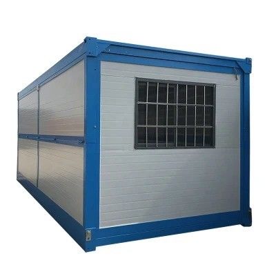 Maison de conteneurs multifonctionnelle avec conception pliante et fenêtre en aluminium