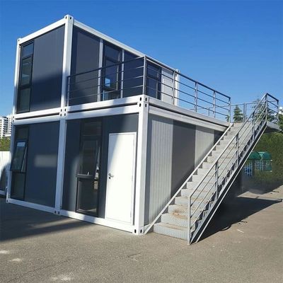 Chambres de conteneurs détachables en carton MGO de 18 mm pour la vie soutenues par une fenêtre coulissante en PVC