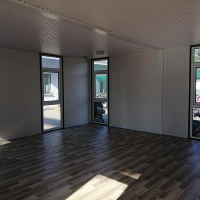 Chambres de conteneurs détachables en carton MGO de 18 mm pour la vie soutenues par une fenêtre coulissante en PVC