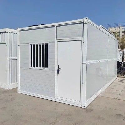 Maison pliante en bois de couleur personnalisée Villa de luxe pour hôtel et petites maisons modernes
