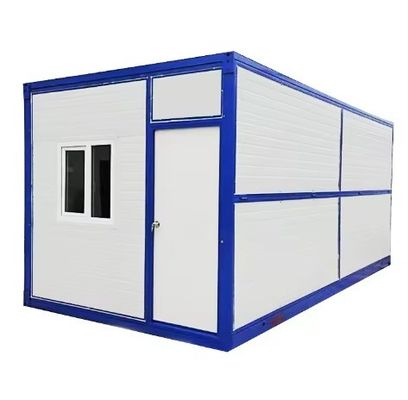 30 ans de durée de vie Porte en acier maison de conteneur recyclée maison préfabriquée maison personnalisée petit paquet pliant