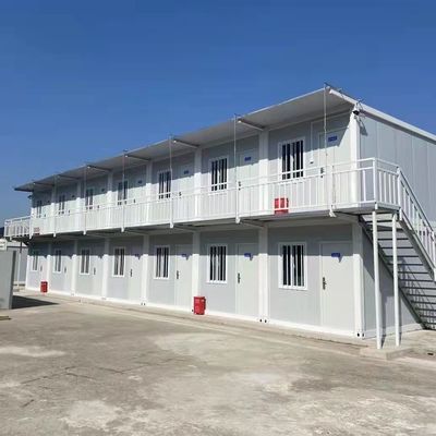 Containers Maison en acier Maison préfabriquée 90 M2 Bâtiment Entrepôt de métal Petite maison