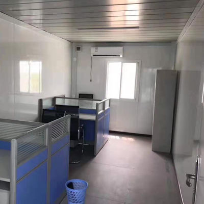 Facile à installer maisons préfabriquées portables avec cadre en acier galvanisé et plancher en carton MGO