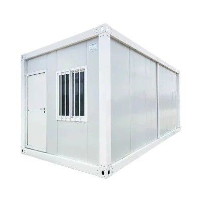 Maison de conteneurs de bureau en acier facile à installer couleur personnalisée pliable et extensible