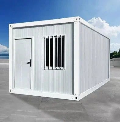 Maison de conteneurs mobile avec un design personnalisé, pliable et moderne.