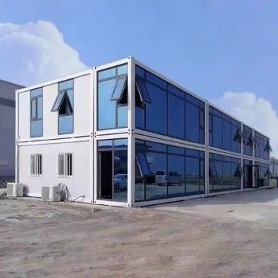 Construction en acier préfabriqué maison de conteneurs pour log cabine modulaire petit kit facile à installer