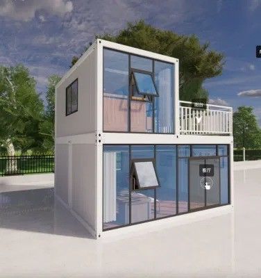 Modulaire mini kit ensemble cabine maison de conteneurs avec panneau sandwich avantage d'installation rapide