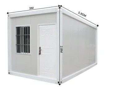 Chambre mobile de vie maison de conteneurs pour la structure en acier panneau de conception de la maison