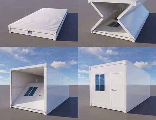 Maison de conteneur mobile à vitesse rapide pliable à l'extérieur