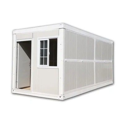 Container mobile pliable avec porte en acier