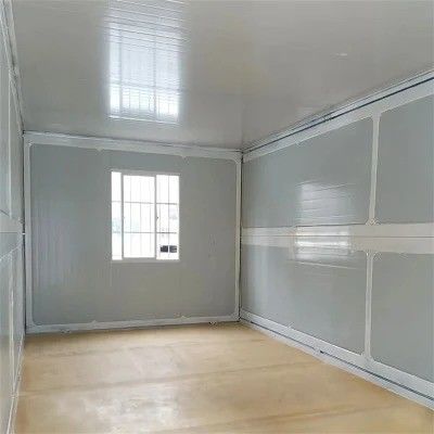 Container mobile pliable avec porte en acier