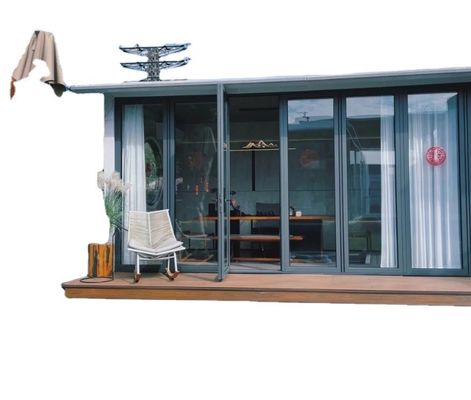 Container de vie portable de conception contemporaine avec des options de couleurs personnalisées