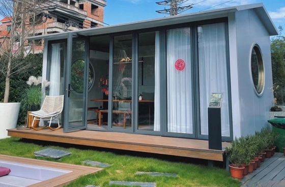 Container de 20 pieds portable à plat Container de vie Container maison pour le style contemporain