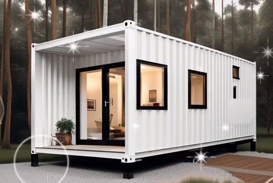 Container de vie portable de conception contemporaine avec des options de couleurs personnalisées