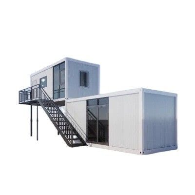 Des maisons modulaires miniatures préfabriquées sur mesure pour la construction d'entrepôt d'atelier