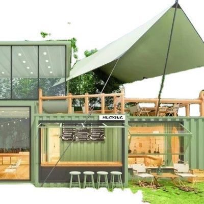 Conception en acier modulaire installé en toute sécurité et personnalisé Pack portable pour la vie de luxe