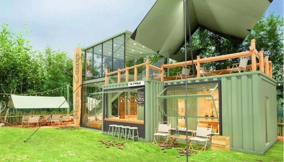 Conception en acier modulaire installé en toute sécurité et personnalisé Pack portable pour la vie de luxe