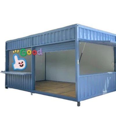 Container moderne Maison portable à plateau pliable Installation rapide avec porte en acier