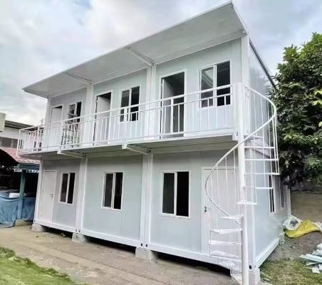 Maison préfabriquée à deux couches pour 20 pieds et 40 pieds