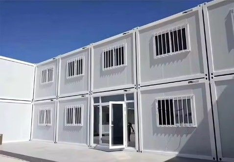 Conception contemporaine Conception en acier maison de conteneur pliable préfabriquée portable
