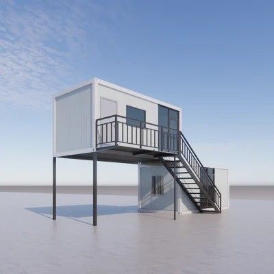 Maison évolutive Container à paquet plat Container de vie mobile