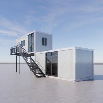 Maison évolutive Container à paquet plat Container de vie mobile