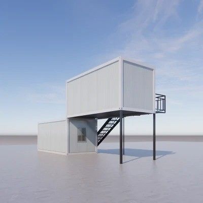 Maison évolutive Container à paquet plat Container de vie mobile